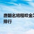 唐朝名将程咬金怎么死的 建成元吉的必杀名单上有唐初名将排行