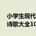 小学生现代诗歌大全100首短的(小学生现代诗歌大全100首)