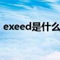 exeed是什么品牌（exeed是什么品牌的车）