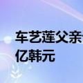 车艺莲父亲诈骗 自曝过去十多年替父还债十亿韩元