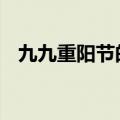 九九重阳节的诗词 关于重阳节的古诗大全