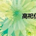 高祀仁（关于高祀仁的介绍）