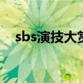 sbs演技大赏历年获奖 完整得奖名单出炉