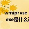 wmiprvse exe是什么进程（关于wmiprvse exe是什么进程的介绍）