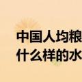 中国人均粮食占有量在474公斤 到底是一个什么样的水平