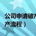 公司申请破产流程雇律师多少钱（公司申请破产流程）