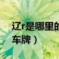 辽r是哪里的车牌区号是多少（辽R是哪里的车牌）