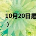 10月20日是什么星座（10月10日是什么星座）