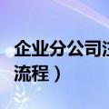 企业分公司注销流程及手续（企业分公司注销流程）