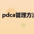 pdca管理方法与精益管理（pdca管理方法）