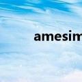 amesim是什么软件（ames实验）