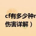 cf有多少种m4a1 CFM4A1-SS-9周年属性及伤害详解）