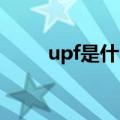 upf是什么设备（UPF是什么意思）