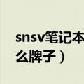 snsv笔记本是什么牌子的（snsv笔记本是什么牌子）