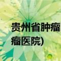 贵州省肿瘤医院属于民营还是公立(贵州省肿瘤医院)