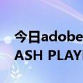 今日adobe flash player app（ADOBE FLASH PLAYER 9问题）