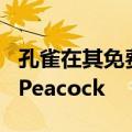 孔雀在其免费频道中添加了NBC Sports on Peacock